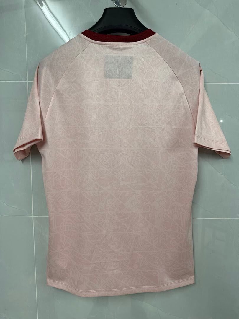 Camisa Fluminense 2025/26 – Masculina – Versão Torcedor – Rosa - Imagem 2