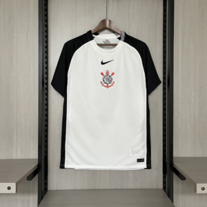 Camisa Corinthians I 2025/26 – Masculina – Versão Torcedor