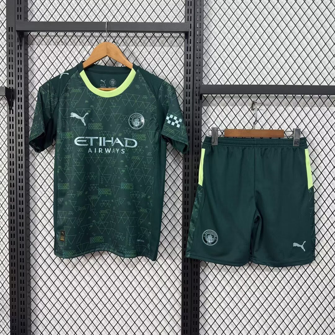 Kit Infantil Manchester City IV 2025/26