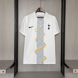 Camisa Tottenham 2025/26 – Masculina – Versão Torcedor – Branca