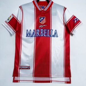 Camisa Atlético de Madrid I 1999/00 – Masculina – Versão Jogador