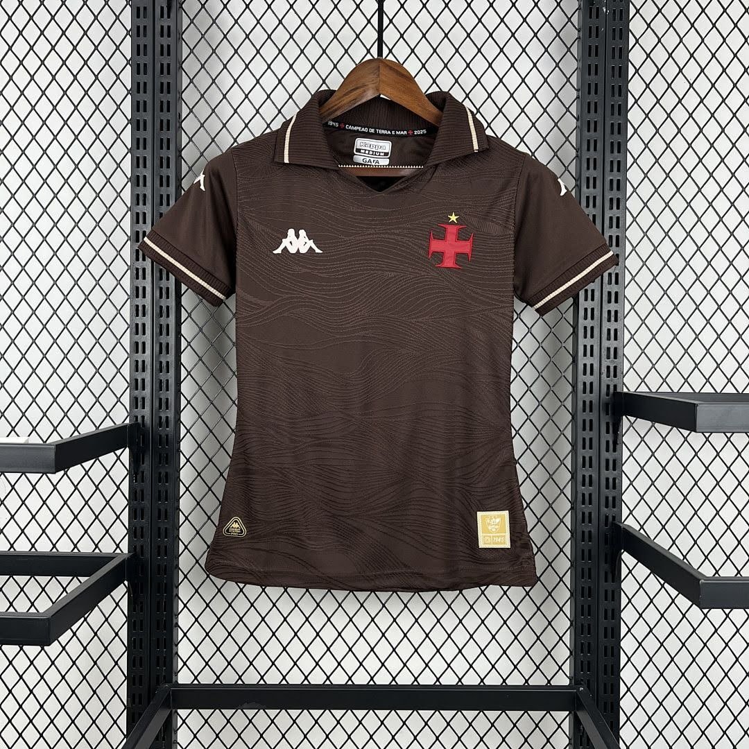 Camisa Vasco da Gama 2025/26 – Feminina – Versão Torcedor
