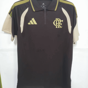Camisa Flamengo 2026/27 – Masculina – Versão Torcedor – Marrom-Escura