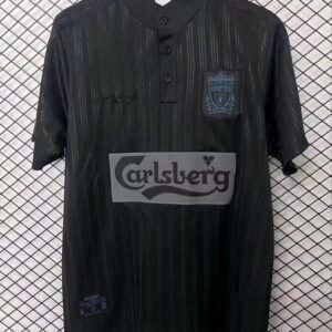 Camisa Retrô Liverpool Edição Especial 1995/96 – Masculina – Preta