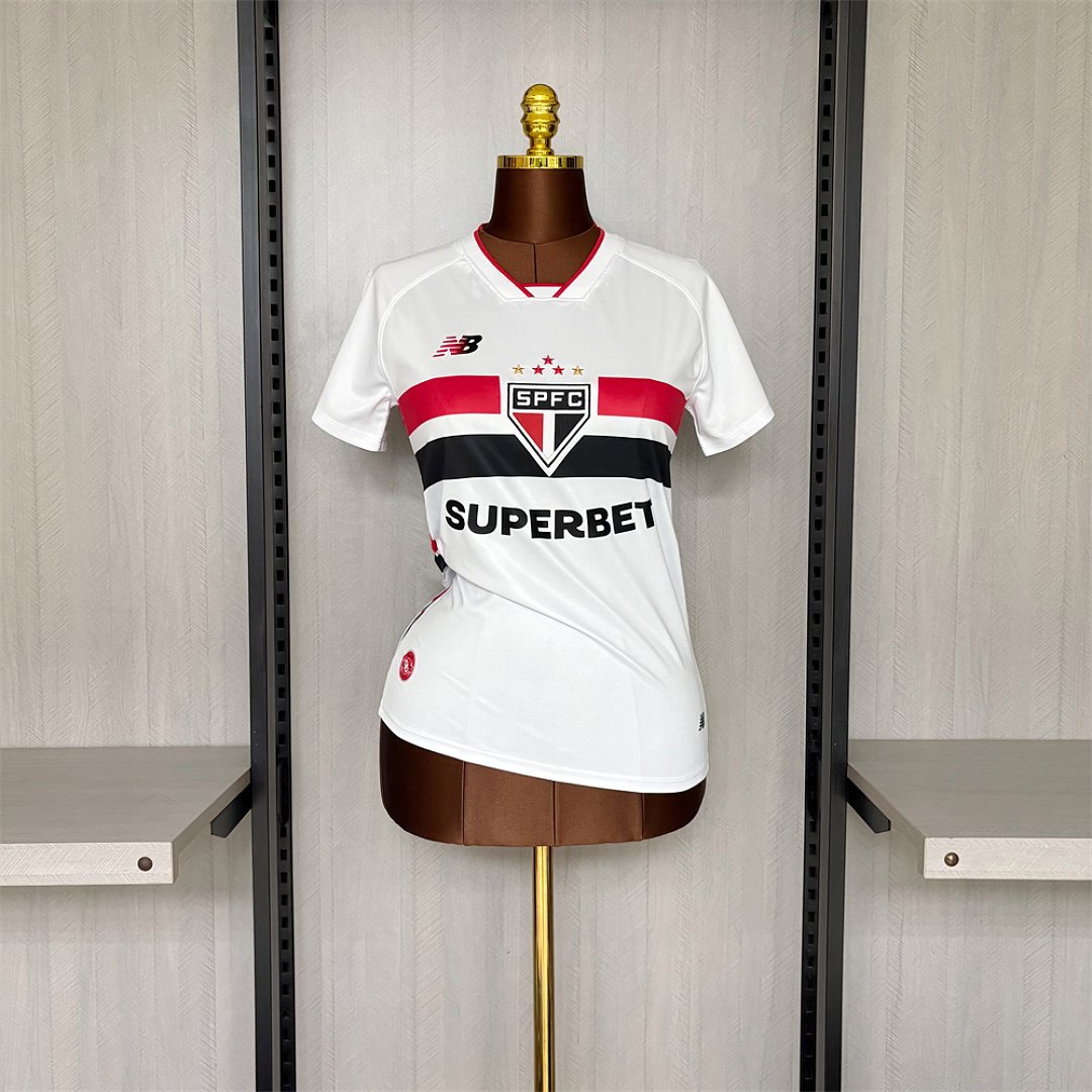 Camisa São Paulo I 2026/27 – Feminina – Versão Torcedor