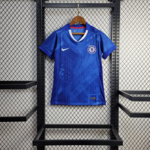 Camisa Chelsea I 2025/26 – Feminina – Versão Torcedor