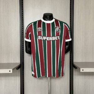 Camisa Fluminense I 2025/26 – Masculina – Versão Jogador