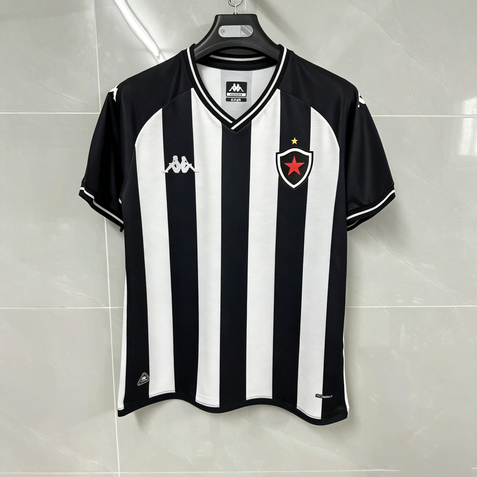 Camisa Botafogo 2026/27 – Masculina – Versão Torcedor – Preta e Branca