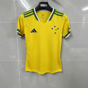 Camisa Cruzeiro Edição Especial 2026/27 – Feminina – Amarela