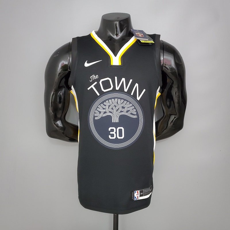 Regata NBA Golden State Warriors – Curry #30 – Preta – Masculina
