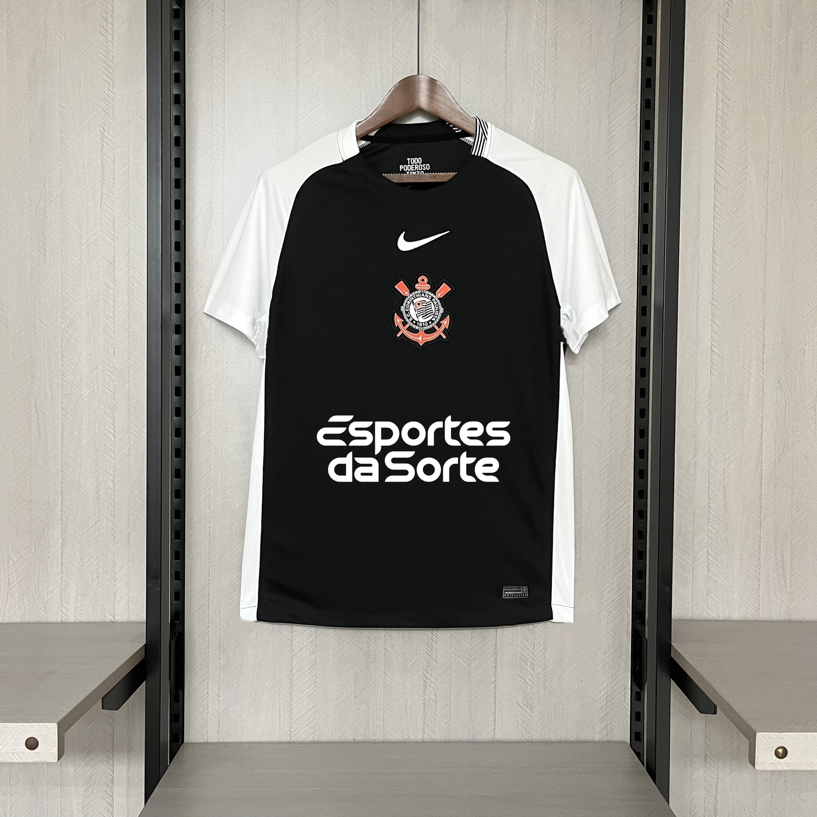 2025/26 Corinthians Away All Sponsors S-XXXXL - Imagem 4