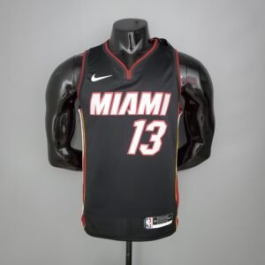 Regata NBA Miami Heat – Adebayo #13 – Preta – Masculina