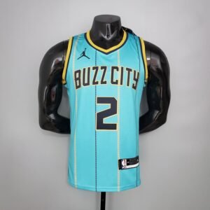 Regata NBA Charlotte Hornets – Ball #2 – Verde – Masculina