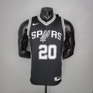 Regata NBA San Antonio Spurs – Ginobili #20 – Preta – Masculina