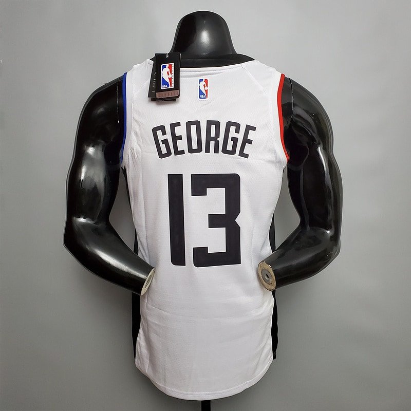 Regata NBA Los Angeles Clippers – George #13 – Branca – Masculina – Imagem 2
