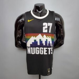 Regata NBA Denver Nuggets – Murray #27 – City Edition – Preta – Masculina