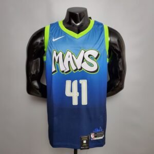 Regata NBA Dallas Mavericks – Nowitzki #41 – Azul – Masculina
