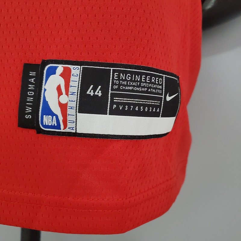 Regata NBA Houston Rockets – Paul #3 – Vermelha – Masculina – Imagem 3