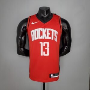 Regata NBA Houston Rockets – Harden #13 – 2021 – Vermelha – Masculina