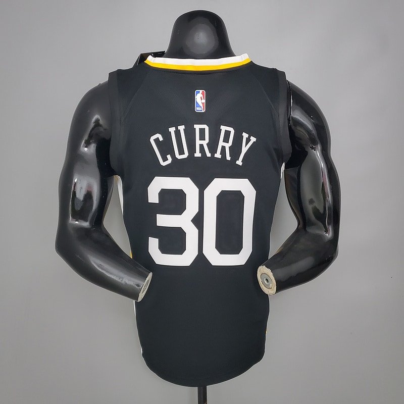 Regata NBA Golden State Warriors – Curry #30 – Preta – Masculina – Imagem 2