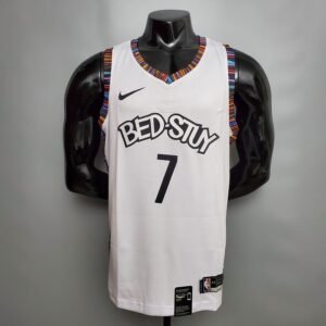 Regata NBA Brooklyn Nets – Durant #7 – City Edition – Branca – Masculina