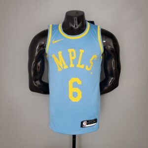 Regata NBA Los Angeles Lakers – James #6 – 2021 – Azul – Masculina
