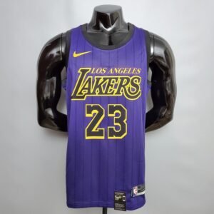 Regata NBA Los Angeles Lakers – James #23 – Roxa – Masculina