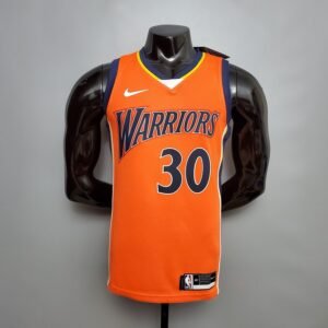 Regata NBA Golden State Warriors – Curry #30 – Laranja – Masculina