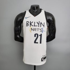 Regata NBA Brooklyn Nets – Aldridge #21 – Branca – Masculina