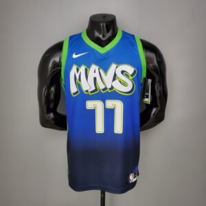 Regata NBA Dallas Mavericks – Doncic #77 – Azul – Masculina