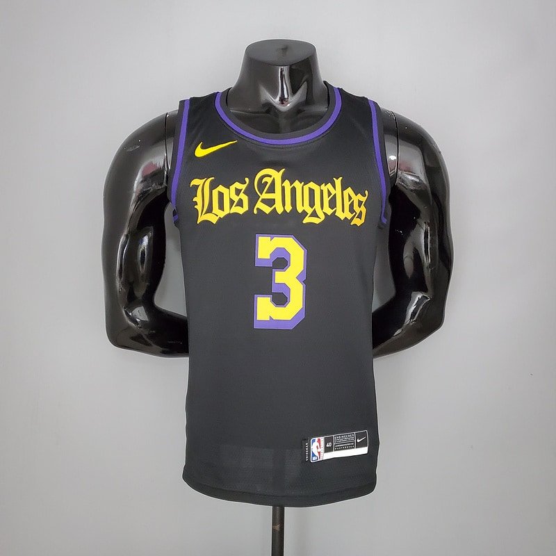 Regata NBA Los Angeles Lakers – 2021 – Preta – Masculina