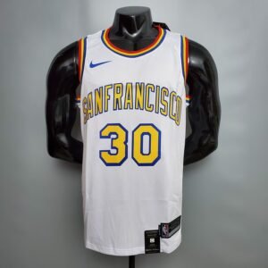 Regata NBA Golden State Warriors – Curry #30 – Branca – Masculina