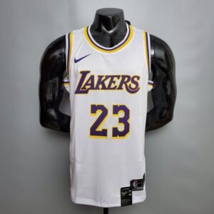 Regata NBA Los Angeles Lakers – James #23 – Branca – Masculina