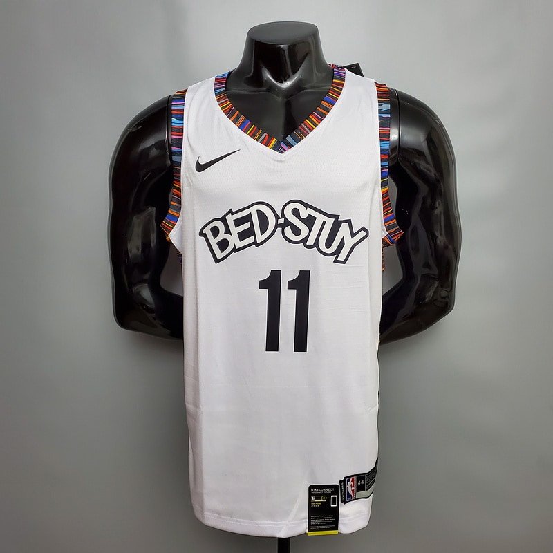 Regata NBA Brooklyn Nets – Irving #11 – City Edition – Branca – Masculina