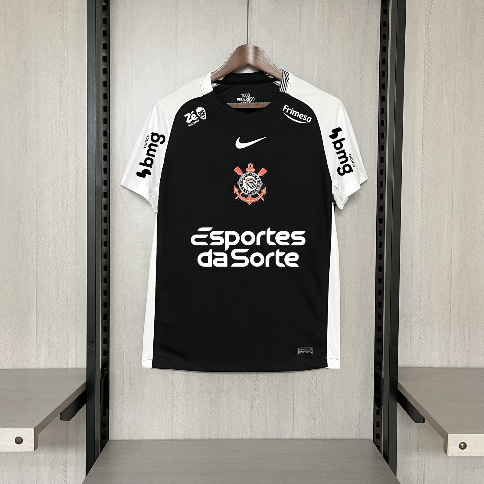 2025/26 Corinthians Away All Sponsors S-XXXXL - Imagem 5