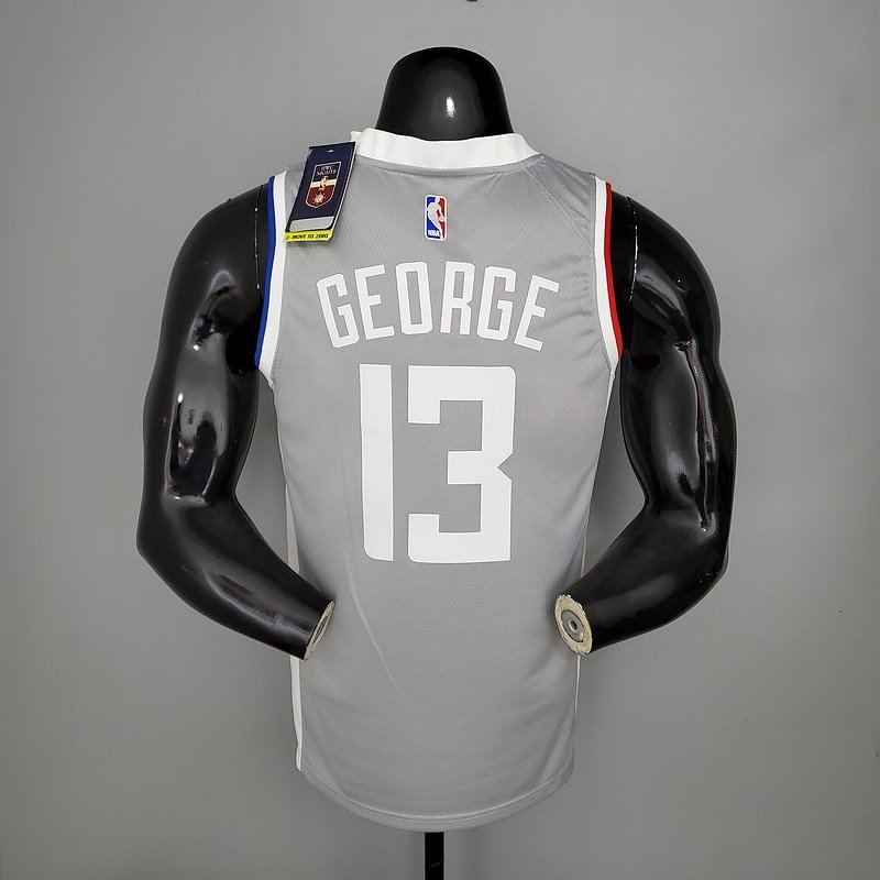 Regata NBA Los Angeles Clippers – George #13 – 2021 – Cinza – Masculina – Imagem 2