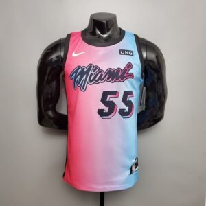 Regata NBA Miami Heat – Robinson #55 – City Edition – Azul – Masculina