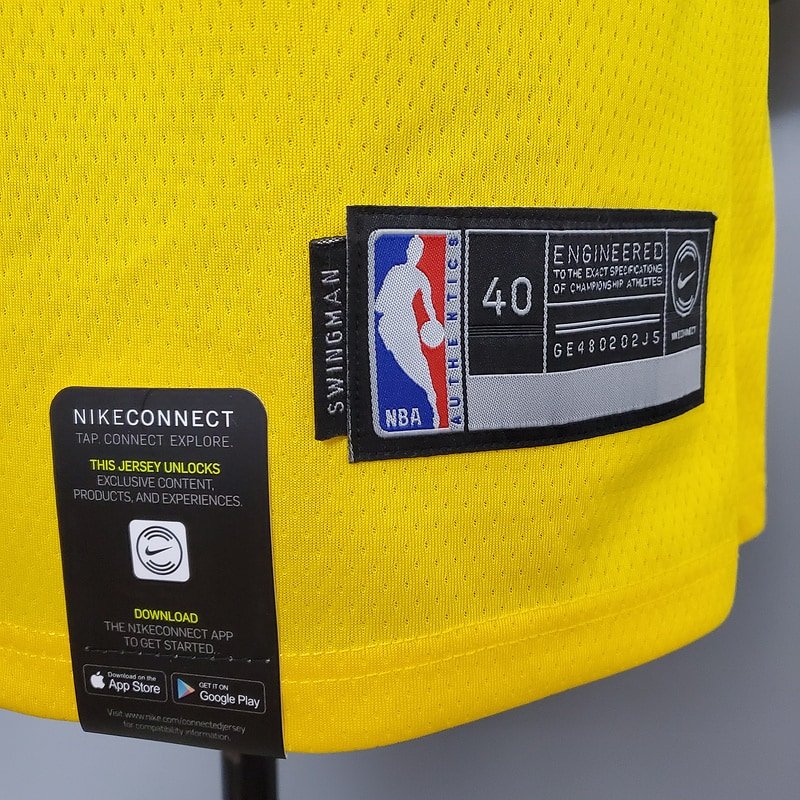 Regata NBA Los Angeles Lakers – James #23 – Amarela – Masculina – Imagem 4