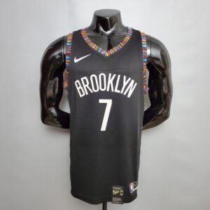Regata NBA Brooklyn Nets – Durant #7 – City Edition – Preta – Masculina