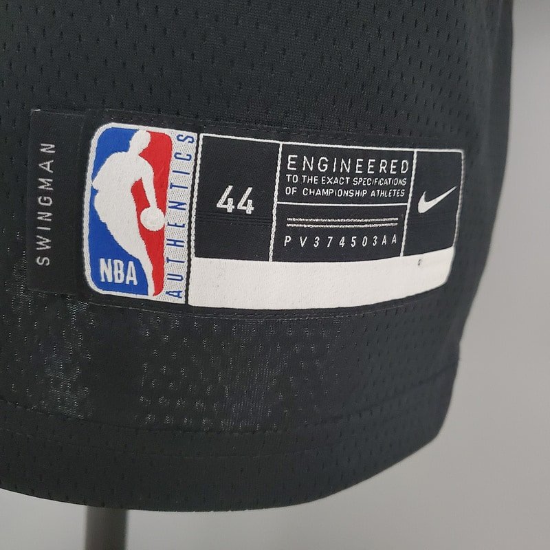 Regata NBA Minnesota Timberwolves – Marbury #3 – 2018 – Preta – Masculina – Imagem 3