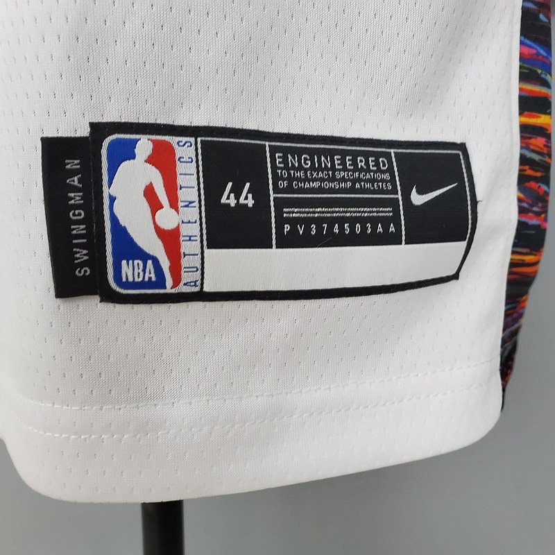 Regata NBA Brooklyn Nets – Harden #13 – City Edition – Branca – Masculina – Imagem 3