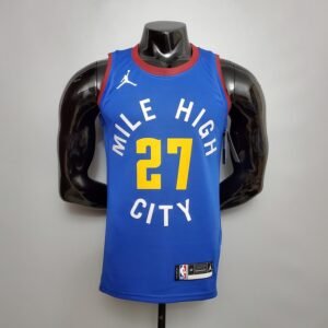 Regata NBA Denver Nuggets – Murray #27 – City Edition – Azul – Masculina