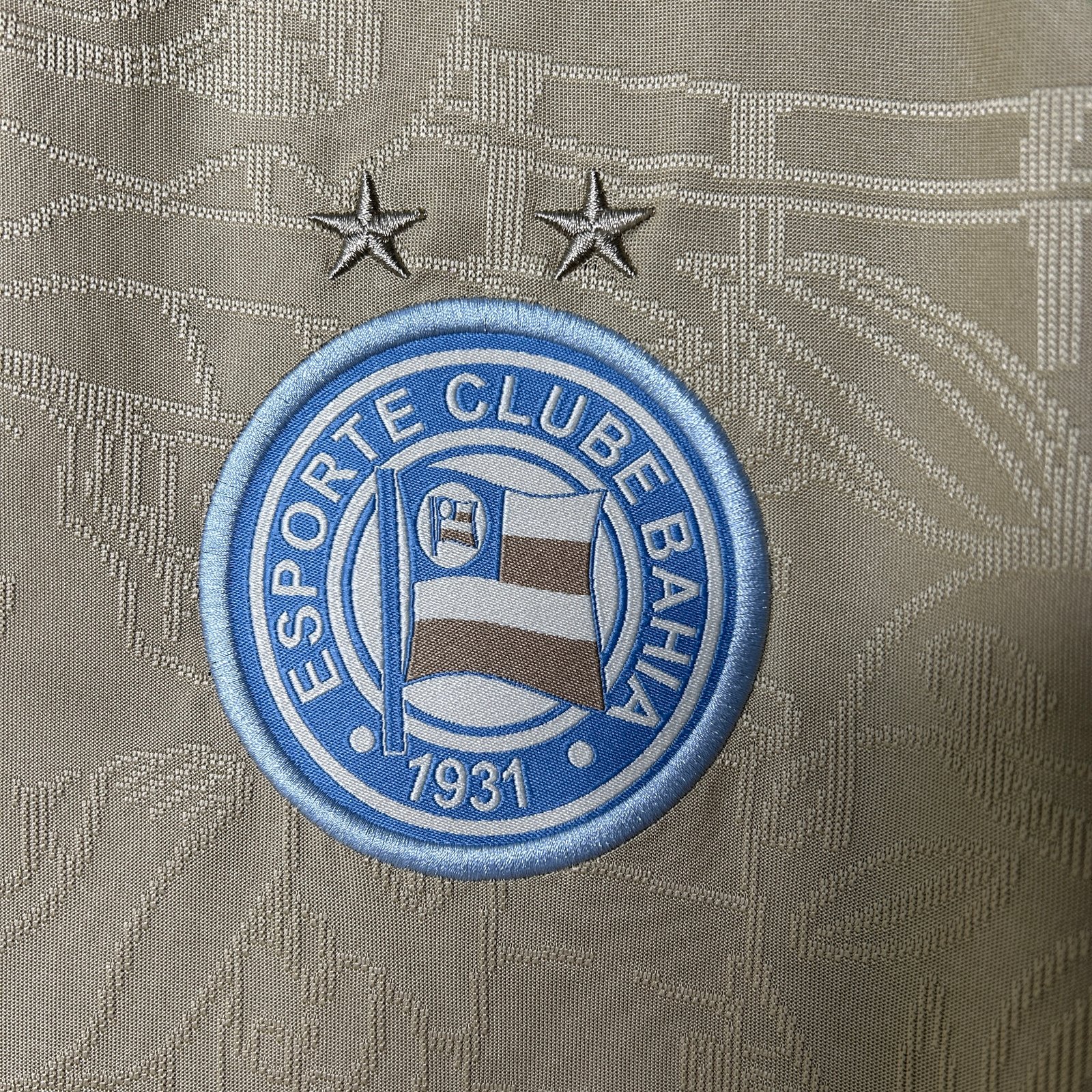 25/26 Bahia Beige Jersey S-4XL - Imagem 4