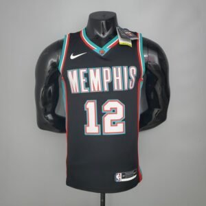 Regata NBA Memphis Grizzlies – Morant #12 – Preta – Masculina