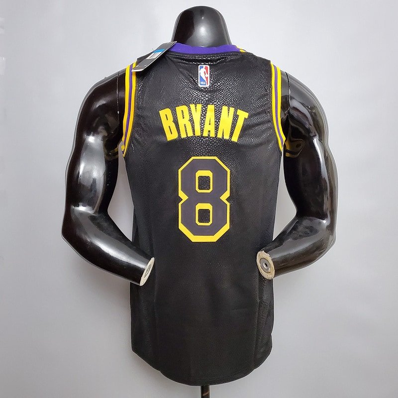 Regata NBA Los Angeles Lakers – Bryant #8 – Preta – Masculina – Imagem 2