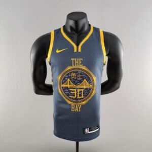 Regata NBA Golden State Warriors – Curry #30 – Cinza – Masculina