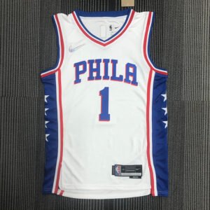 Regata NBA Philadelphia 76ers – #1 – Branca – Masculina