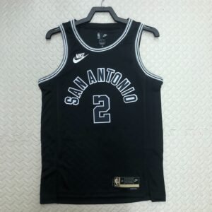 Regata NBA San Antonio Spurs – Leonard #2 – 2023 – Preta – Masculina