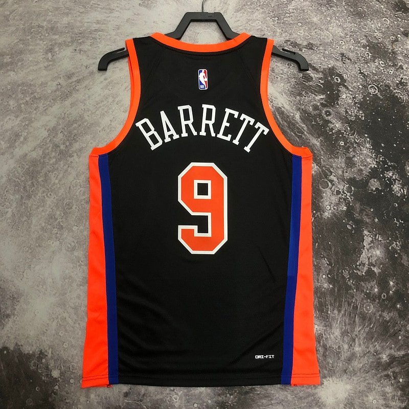 Regata NBA New York Knicks – Barrett #9 – City Edition – 2023 – Masculina – Imagem 2