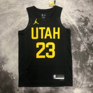 Regata NBA Utah Jazz – Markkanen #23 – 2023 – Preta – Masculina